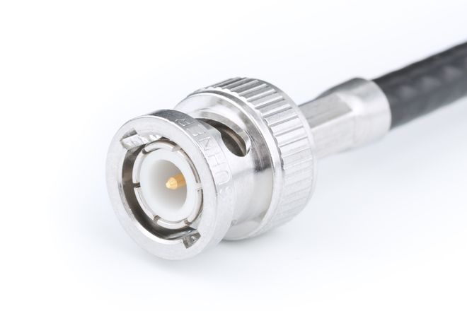 A BNC plug